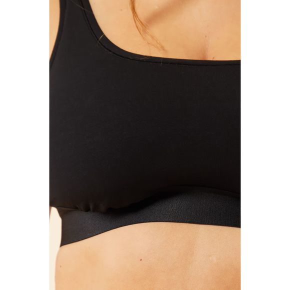 NWT Etam Paris French Designer LYC GIL Cotton Active Sports Bra Black Size: XS+ - Picture 4 of 6